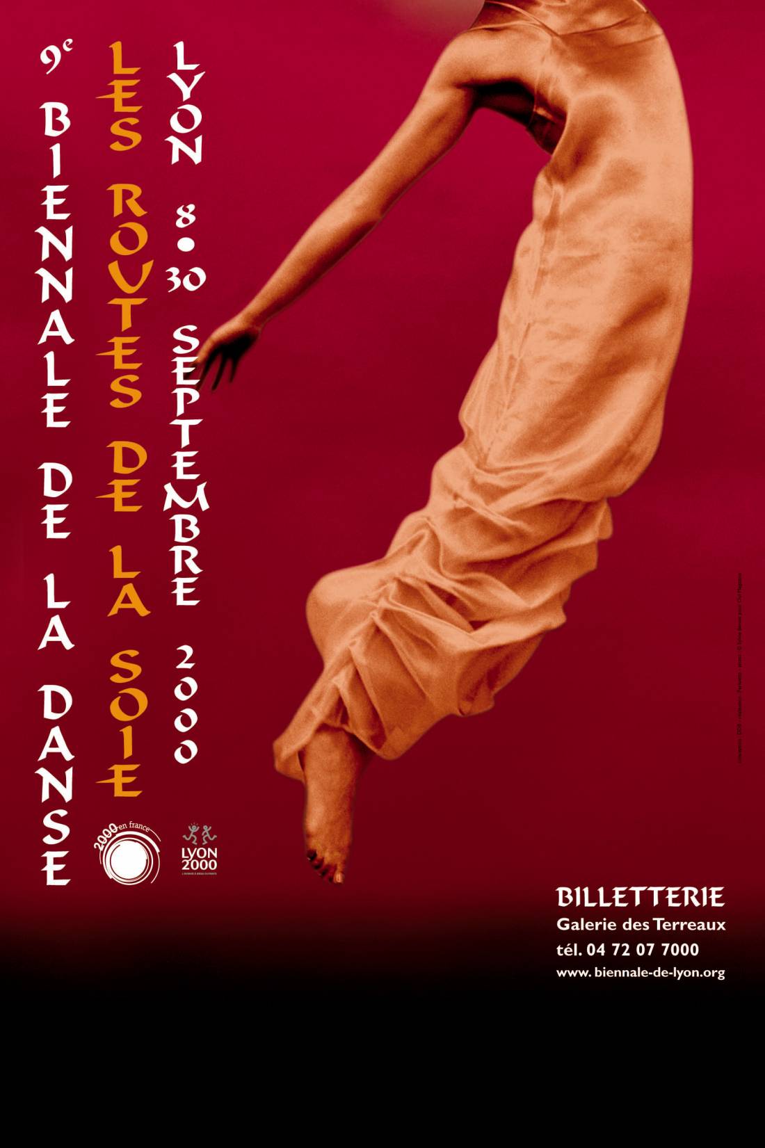 Affiche Biennale de la danse 2000