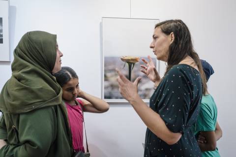 Exposition "À chacun·e sa fragilité" par les élèves du collège Marcel Pagnol au Réservoir, Pierre-Bénite