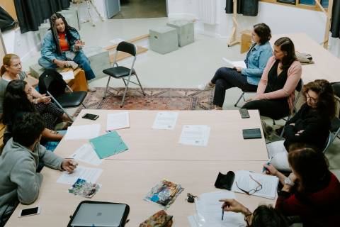 Atelier d'écriture avec Josefa Ntjam